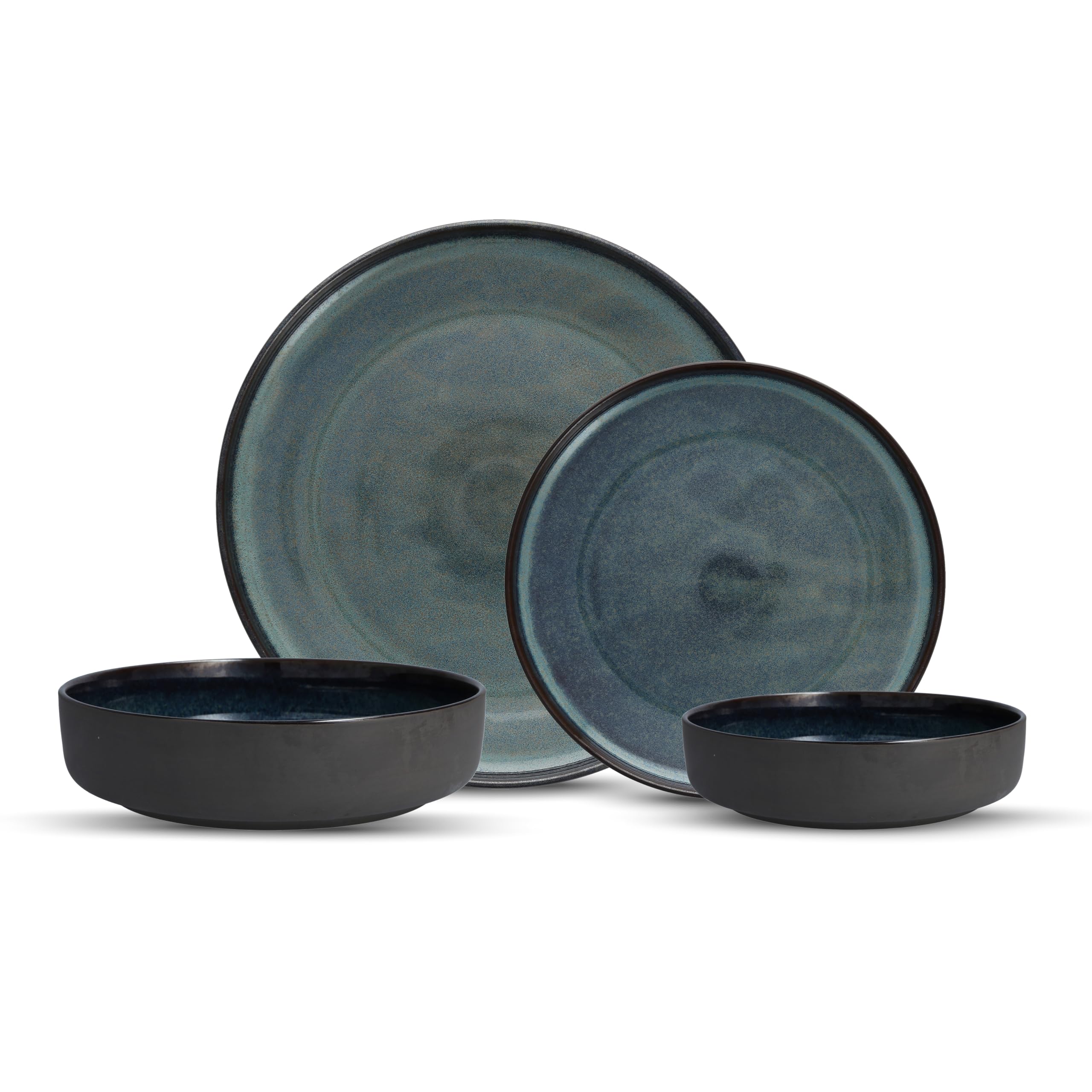 Amazon.com: Eater x Zwiesel Fortessa Celestre Stoneware, 16 Piece